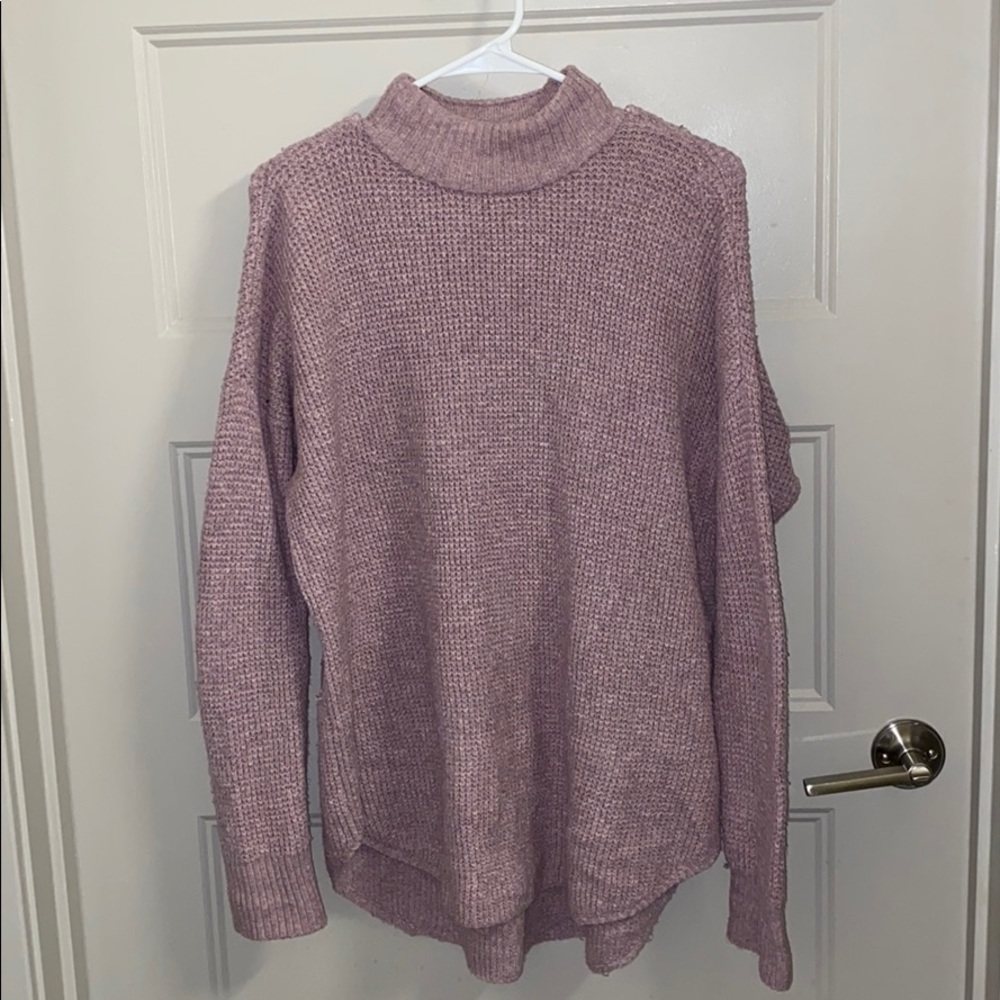 lavender American Eagle sweater
